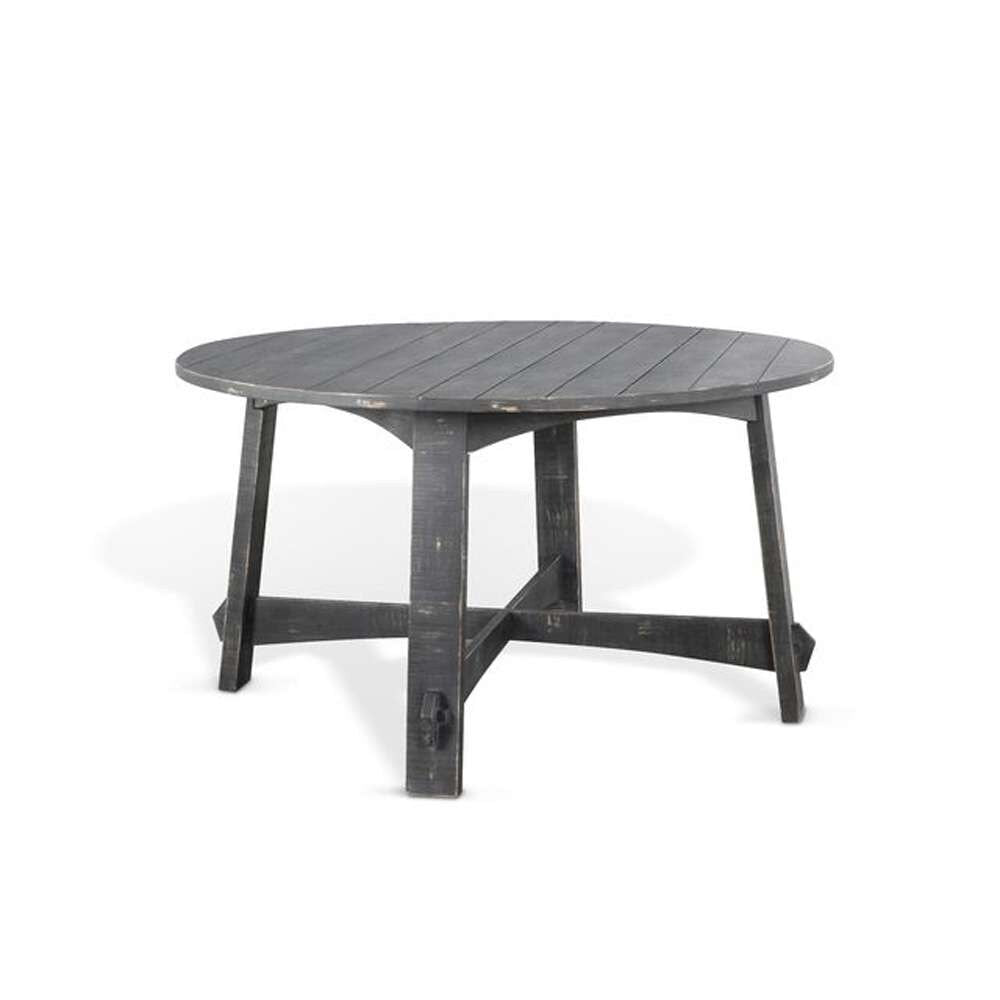 Sunny Designs - Marina -  Sunny Deigns Marina 54in Round Wood Dining Table - 1171BS veiw 1