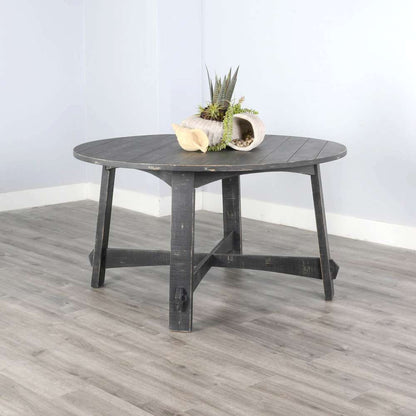 Sunny Designs - Marina -  Sunny Deigns Marina 54in Round Wood Dining Table - 1171BS veiw 3