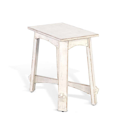 Sunny Designs - Marina -  White Sand Chair Side Table - 3172WS-CS veiw 1