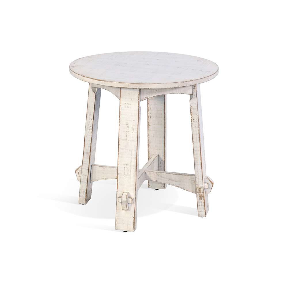 Sunny Designs - Marina -  White Sand End Table - 3172WS-E veiw 1