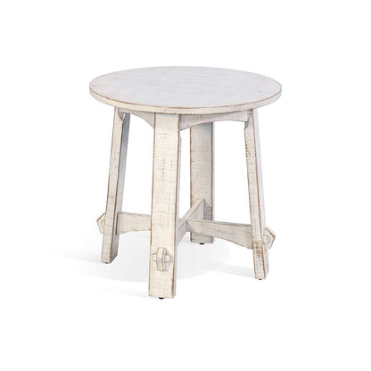 Sunny Designs - Marina -  White Sand End Table - 3172WS-E veiw 1