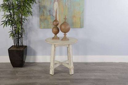 Sunny Designs - Marina -  White Sand End Table - 3172WS-E veiw 2