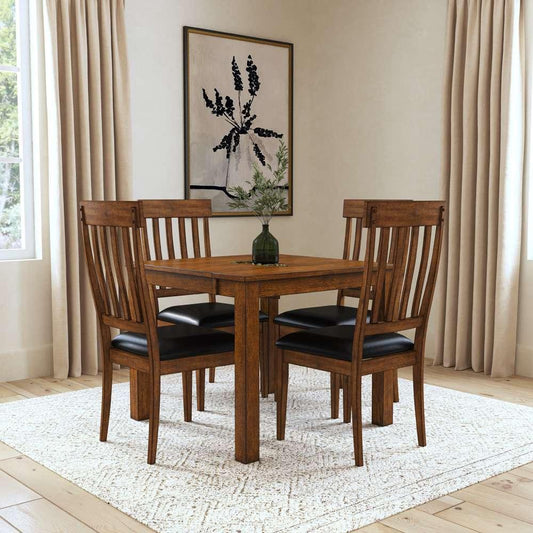 A-America - Mariposa 36in-54in Dinette Table, Rusty Whiskey Finish - MRPRW6010 veiw 2