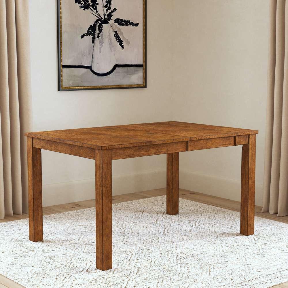 A-America - Mariposa 36in-54in Dinette Table, Rusty Whiskey Finish - MRPRW6010 veiw 4