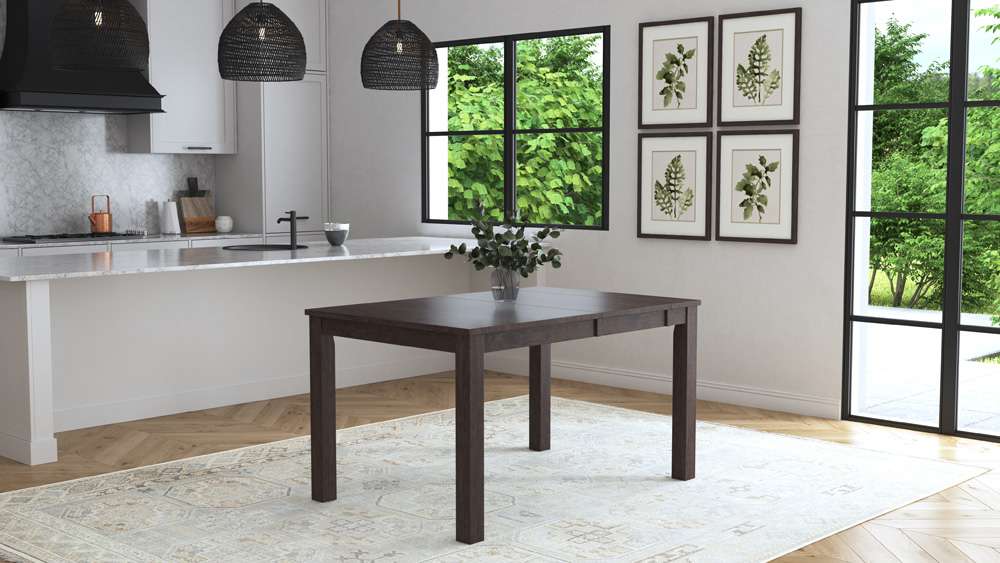 A-America - Mariposa 36in-54in Dinette Table, Warm Grey Finish - MRPWG6010 veiw 2