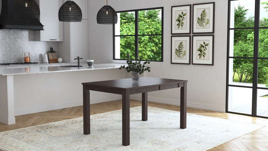 A-America - Mariposa 36in-54in Dinette Table, Warm Grey Finish - MRPWG6010 veiw 2