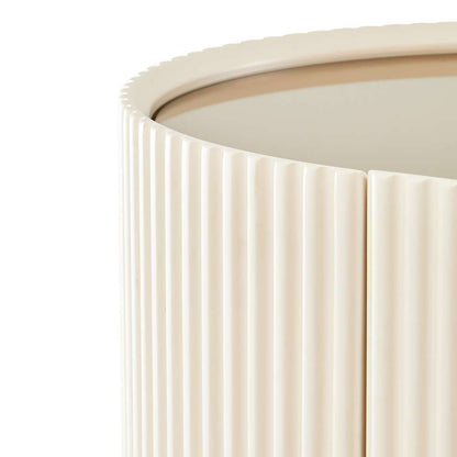 AICO by Michael Amini - Lisbon Console Table - Silken Matte Cream - LFR-LSBN223-140 veiw 5