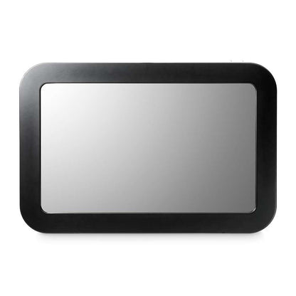 AICO by Michael Amini - Lisbon Wall Mirror - Silken Matte Black - LFR-LSBN260-826 veiw 2