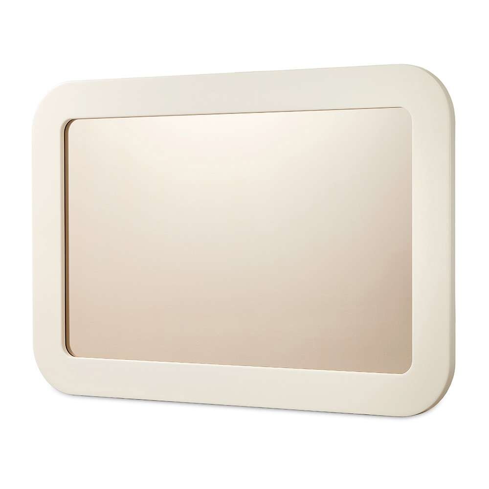 AICO by Michael Amini - Lisbon Wall Mirror - Silken Matte Cream - LFR-LSBN260-140 veiw 1