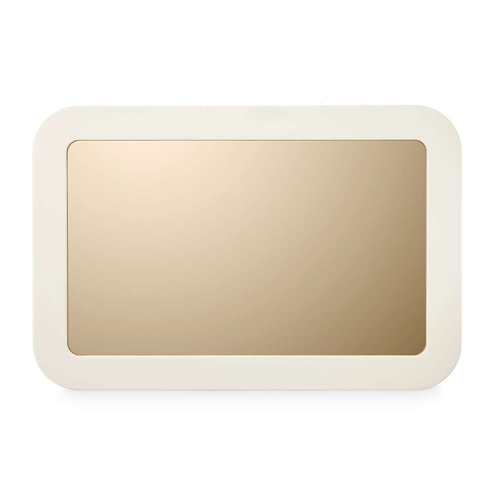 AICO by Michael Amini - Lisbon Wall Mirror - Silken Matte Cream - LFR-LSBN260-140 veiw 2