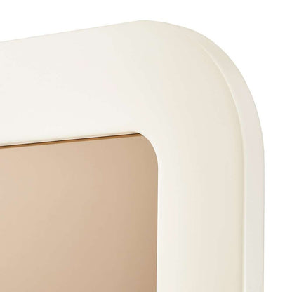 AICO by Michael Amini - Lisbon Wall Mirror - Silken Matte Cream - LFR-LSBN260-140 veiw 5