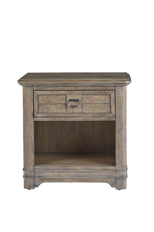 American Woodcrafters - Meadowbrook 1-Drawer Nightstand - Sand - 2600-410 veiw 1