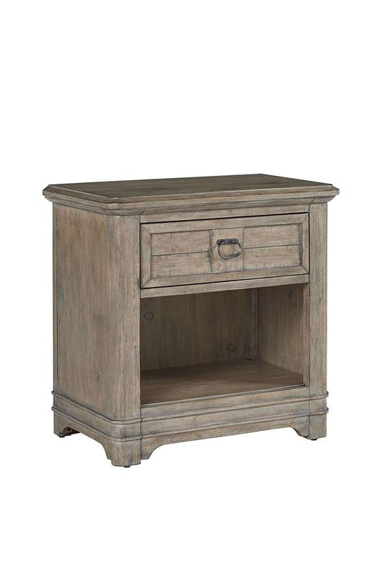 American Woodcrafters - Meadowbrook 1-Drawer Nightstand - Sand - 2600-410 veiw 2