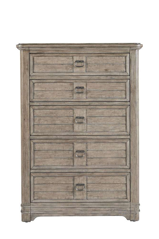 American Woodcrafters - Meadowbrook 5-Drawer Chest - Sand - 2600-150 veiw 1