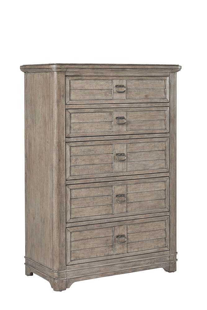 American Woodcrafters - Meadowbrook 5-Drawer Chest - Sand - 2600-150 veiw 2