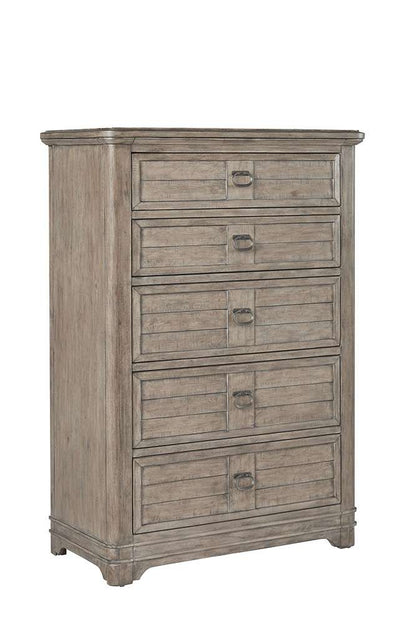 American Woodcrafters - Meadowbrook 5-Drawer Chest - Sand - 2600-150 veiw 2
