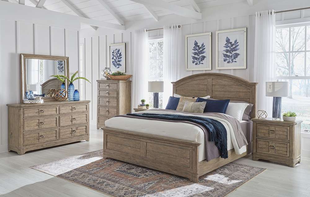 American Woodcrafters - Meadowbrook Dresser - Sand - 2600-260 veiw 2