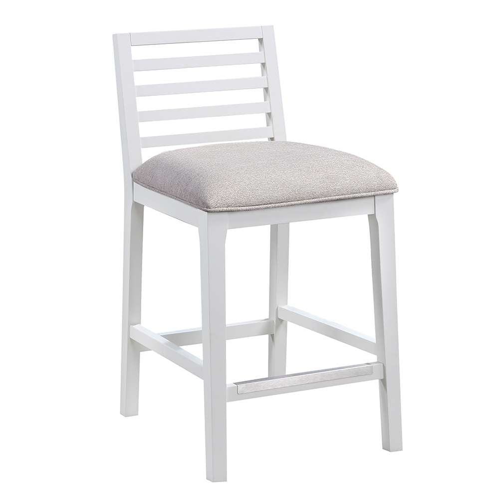 American Woodcrafters - Siri 26in Stool - White - B2-265-26F veiw 1