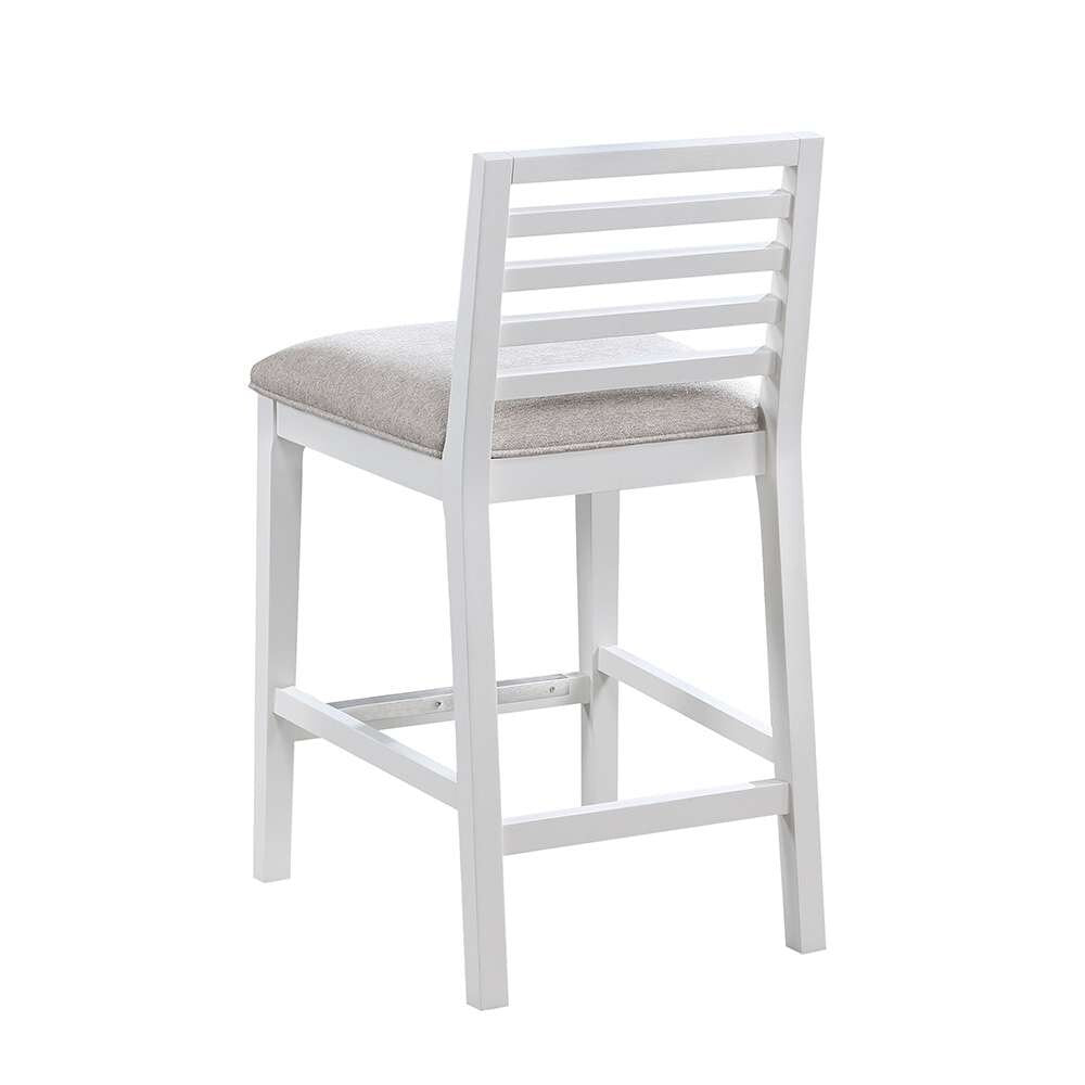 American Woodcrafters - Siri 26in Stool - White - B2-265-26F veiw 3