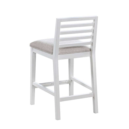 American Woodcrafters - Siri 26in Stool - White - B2-265-26F veiw 3
