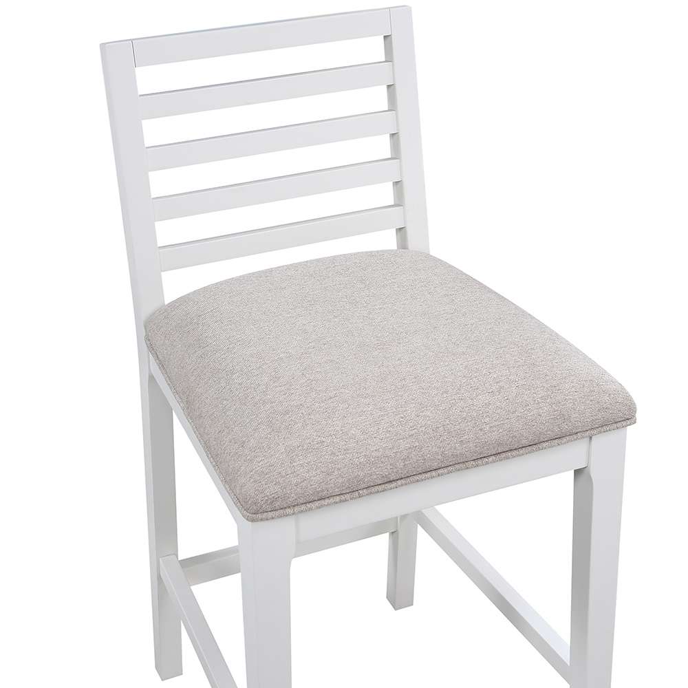 American Woodcrafters - Siri 26in Stool - White - B2-265-26F veiw 4