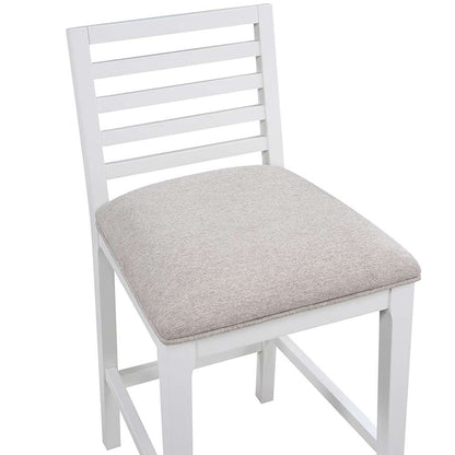 American Woodcrafters - Siri 26in Stool - White - B2-265-26F veiw 4