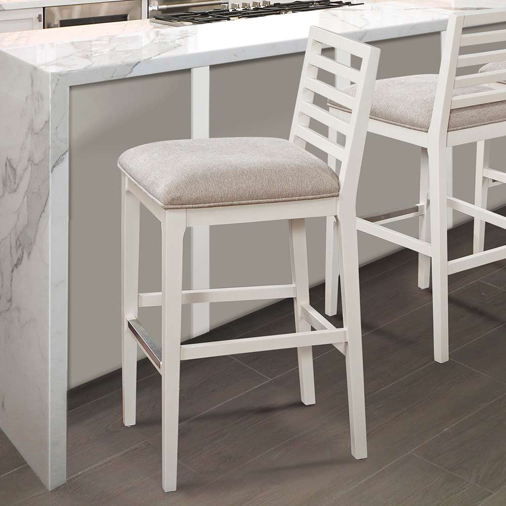 American Woodcrafters - Siri 26in Stool - White - B2-265-26F veiw 6
