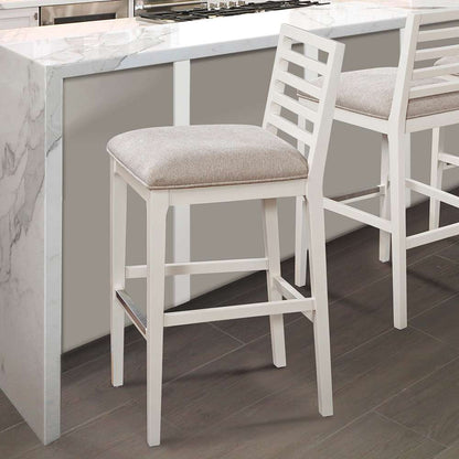 American Woodcrafters - Siri 26in Stool - White - B2-265-26F veiw 6