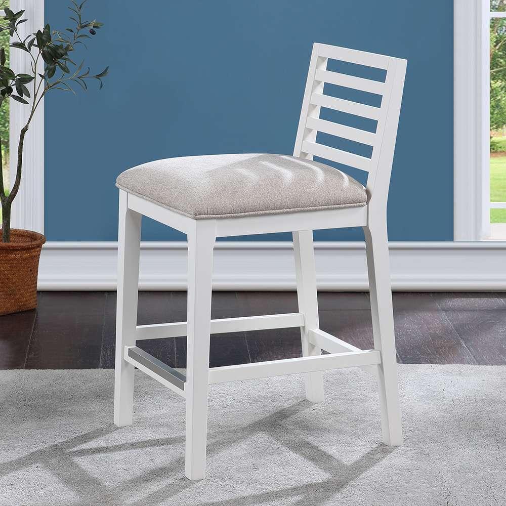 American Woodcrafters - Siri 26in Stool - White - B2-265-26F veiw 8