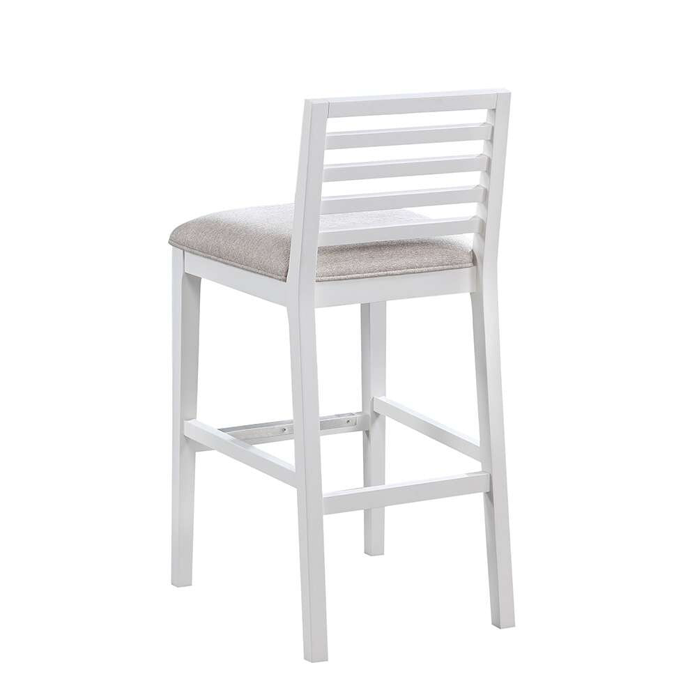 American Woodcrafters - Siri 30in Stool - White - B2-265-30F veiw 2