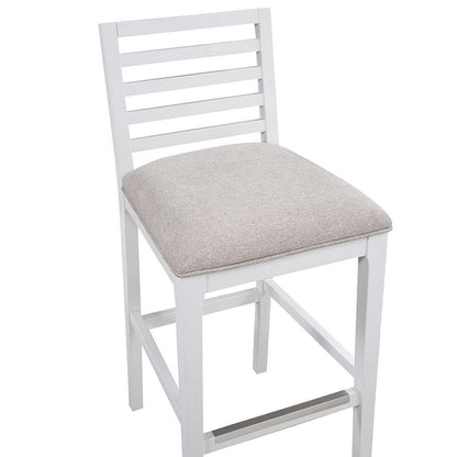 American Woodcrafters - Siri 30in Stool - White - B2-265-30F veiw 3