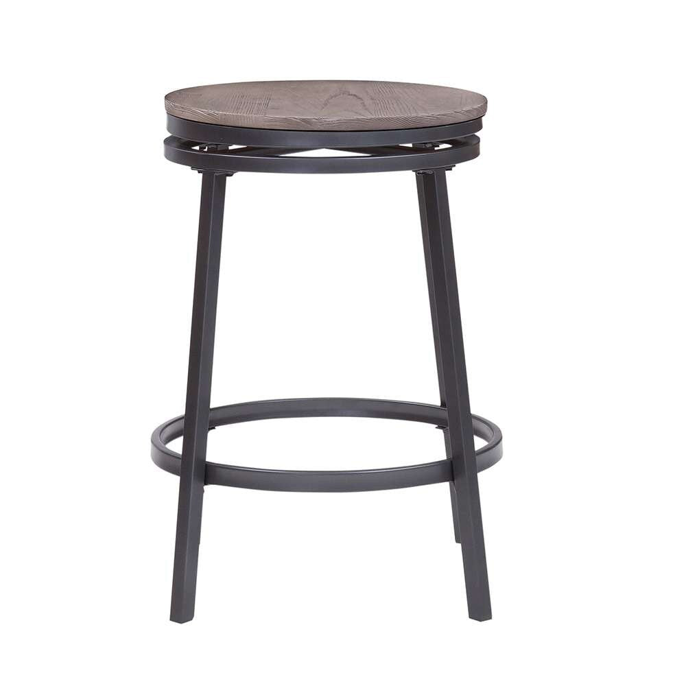 Stockton Backless Swivel Bar Stool - Thumbnail 5