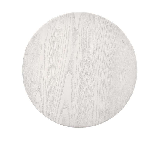 American Woodcrafters - Stockton Round Pub Table - Slate Grey - White Oak Top - P1-131 veiw 2