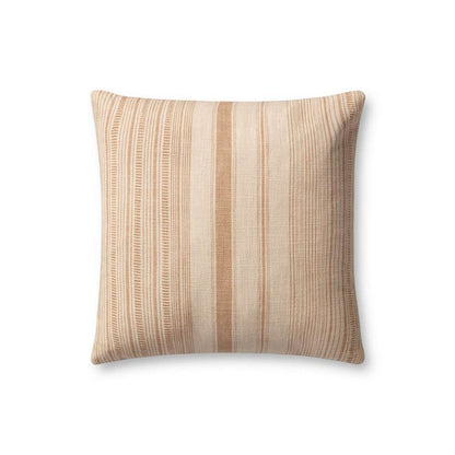 Angela Rose x Loloi - Celina PAR0015 Ivory / Wheat 18 x 18 Cover Only Pillow - P226PAR0015IVWTPIL1 veiw 1