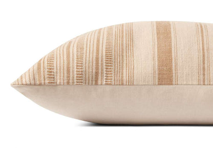 Angela Rose x Loloi - Celina PAR0015 Ivory / Wheat 18 x 18 Cover Only Pillow - P226PAR0015IVWTPIL1 veiw 4