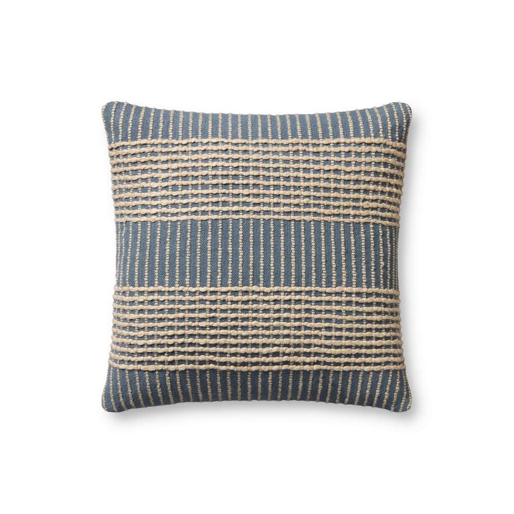 Angela Rose x Loloi - Sophia PAR0017 Blue 18 x 18 Cover w/Poly Pillow - PSETPAR0017BB00PIL1 veiw 1