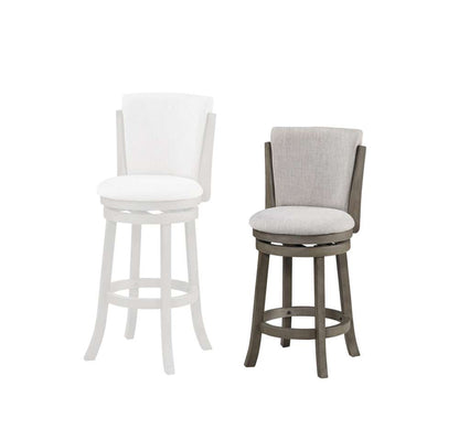 Avalon Furniture - 24in Contempo Swivel Stool - Antique Grey - D01977 GC-G veiw 2