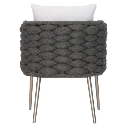 Bernhardt - Santa Cruz Outdoor Arm Chair in Cadet Grey - X02549Q veiw 3
