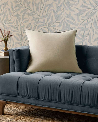 Chris Loves Julia x Loloi - Liza Ivory 22 x 22 Cover w/Down Pillow - DSETPCJ0020IV00PIL3 veiw 3