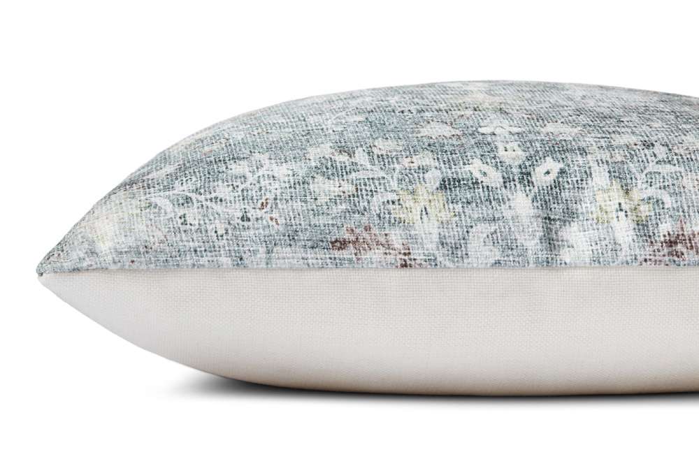Chris Loves Julia x Loloi - PCJ0007 Grey 18in x 18in w/Poly Pillow - P196PCJ0007GY00PIL1 veiw 3