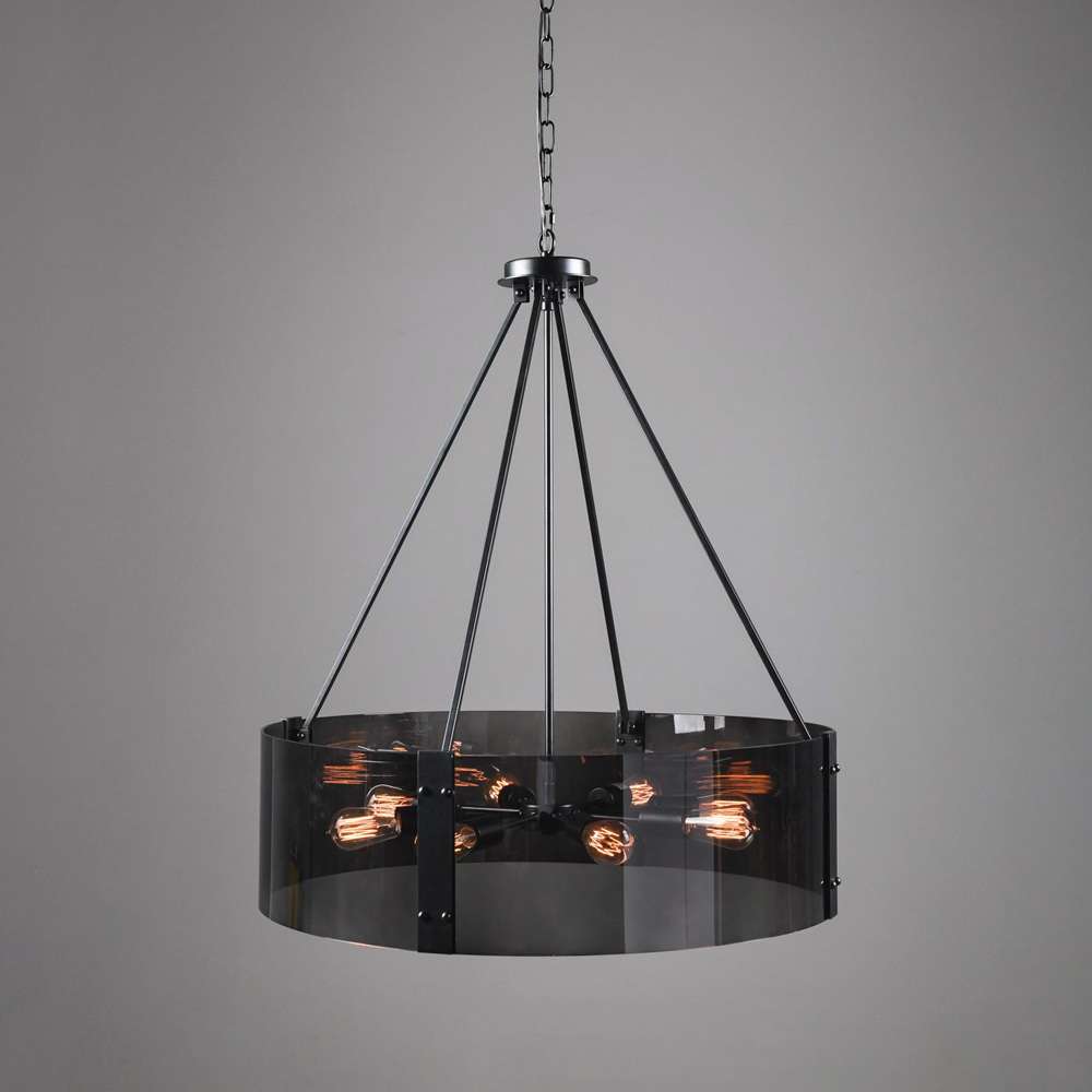 Classic Home - Genesis Chandelier Black - 56004222 veiw 1