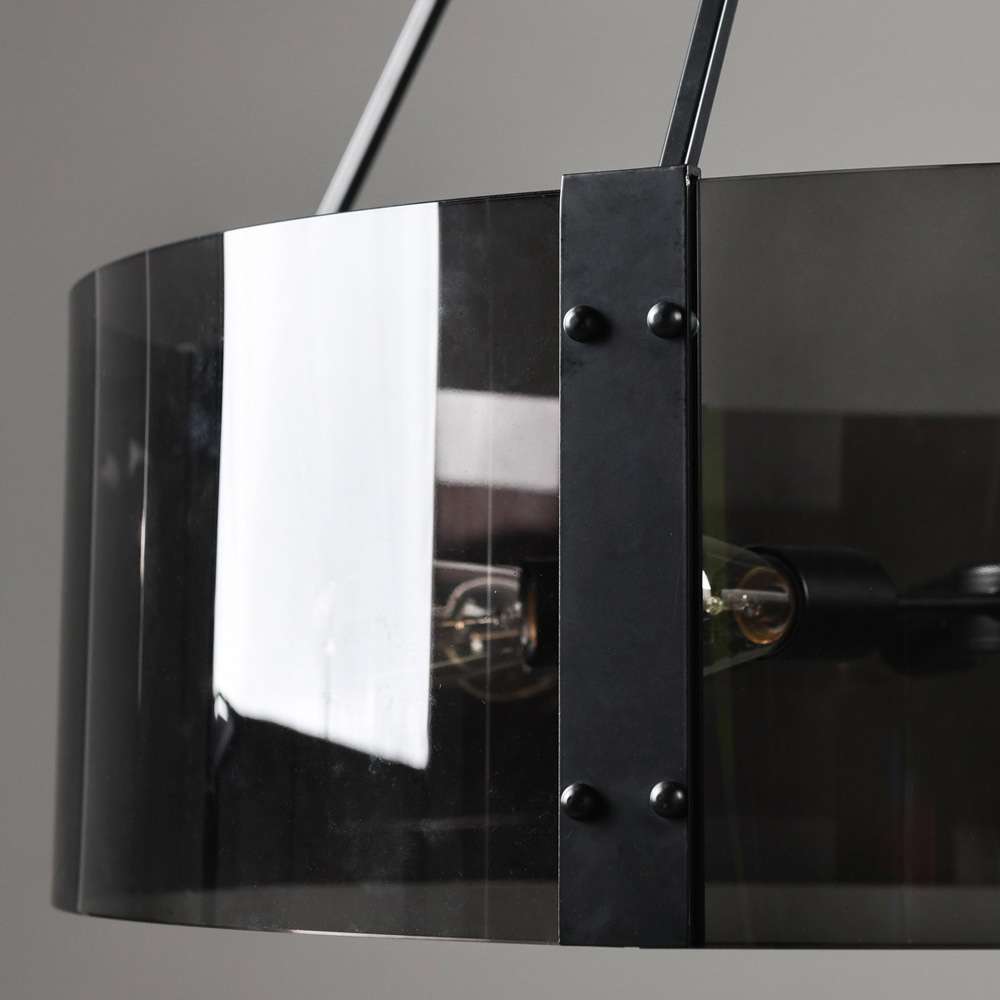Classic Home - Genesis Chandelier Black - 56004222 veiw 3