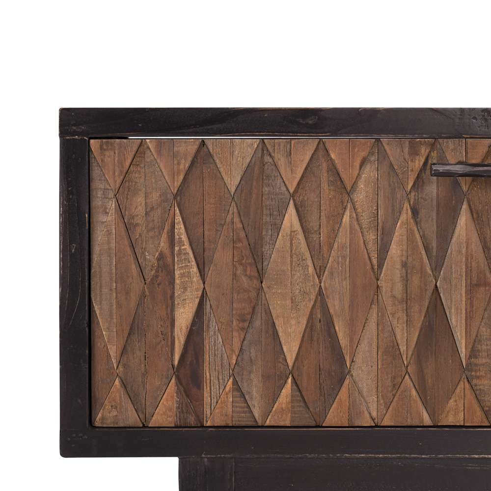 Classic Home - Anton 4Dwr Coffee Table  Black/Natural - 51005289 veiw 7