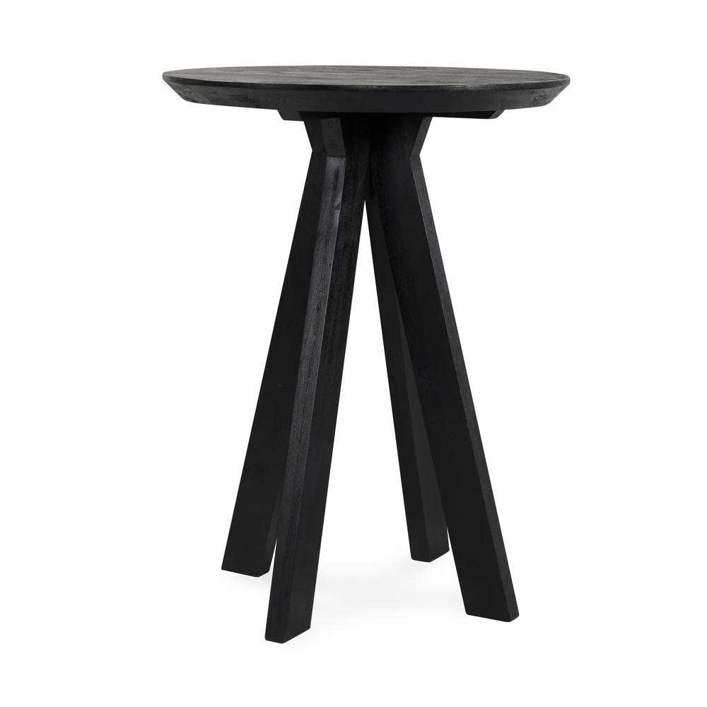 Classic Home Rodrigo Wood 32in Round Bar Table - Thumbnail 4