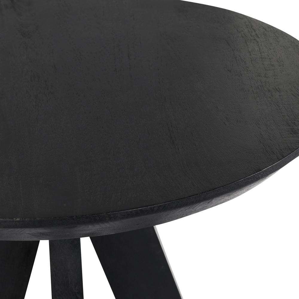 Classic Home - Rodrigo Wood 32in Round Bar Table Black - 51011897 veiw 3
