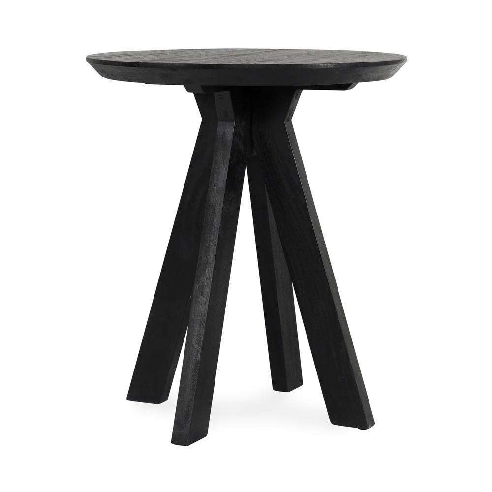 Classic Home - Rodrigo Wood 32in Round Counter Table Black - 51011894 veiw 2
