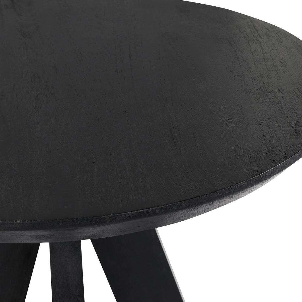 Classic Home - Rodrigo Wood 32in Round Counter Table Black - 51011894 veiw 3