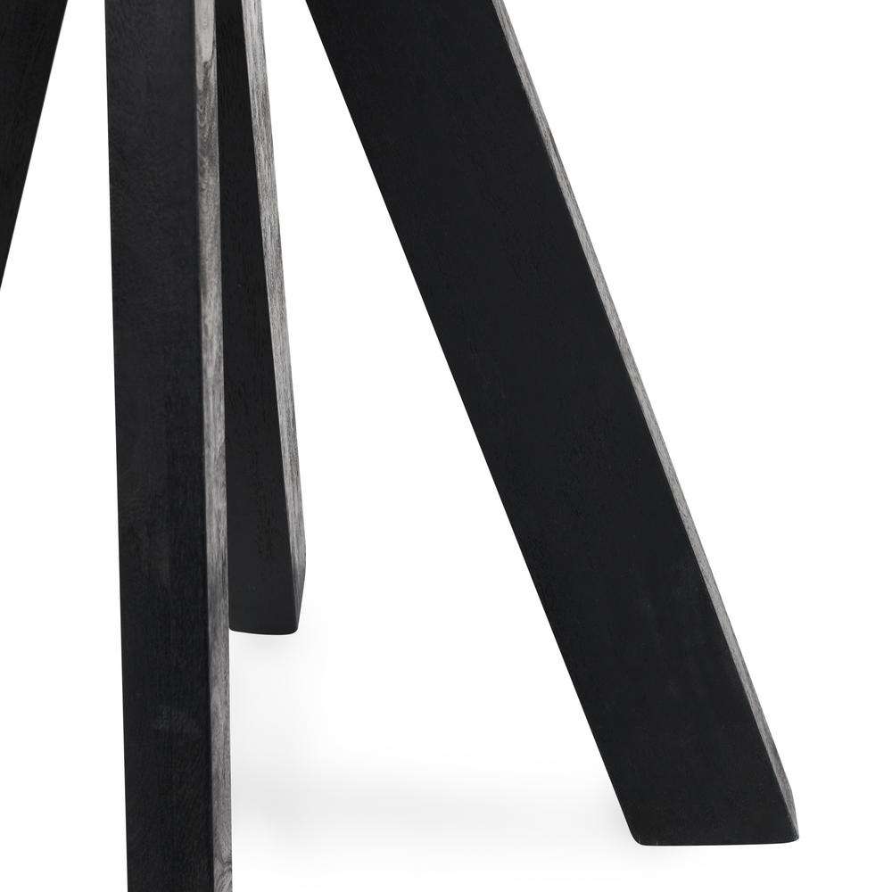 Classic Home - Rodrigo Wood 32in Round Counter Table Black - 51011894 veiw 4