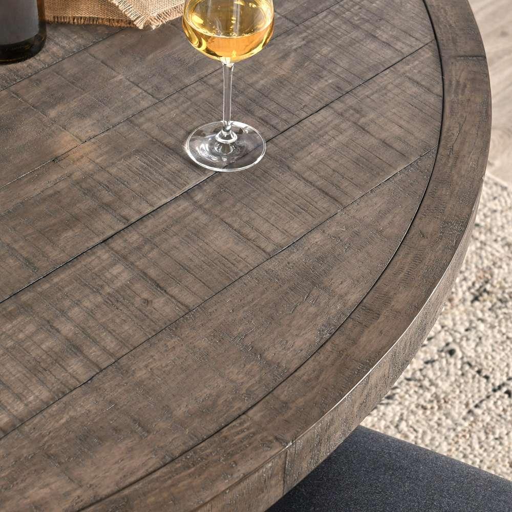 Classic Home - Rosemount Reclaimed Pine 60in Round Dining Table Aged Brown - 51031610 veiw 10