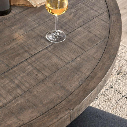 Classic Home - Rosemount Reclaimed Pine 60in Round Dining Table Aged Brown - 51031610 veiw 10